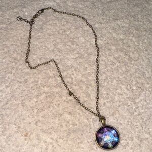 Elegant Bronze Pendant Necklace